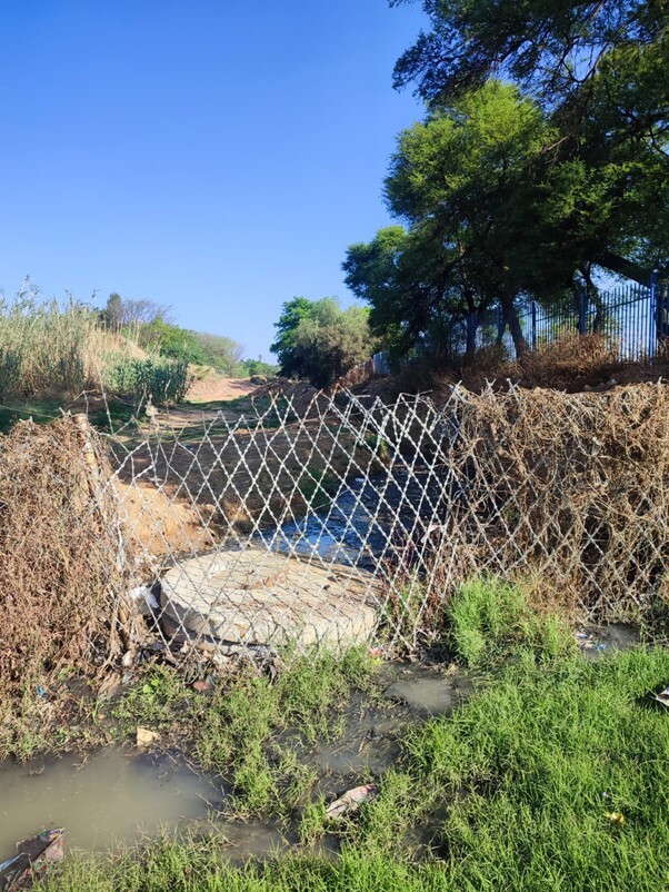 The sewerage flowed down into Stonewall Street